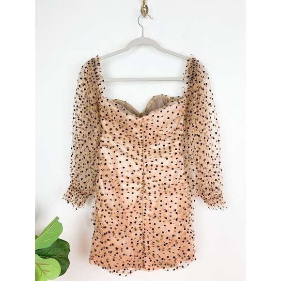 MAJORELLE Secrets Dress in Dark Nude Sz M - Picture 4 of 11